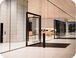 Retail winter entrances